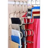 Ufak Tefek Şeyler 2 Adet 5 Katlı Metal Pantolon Eşarp Askısı