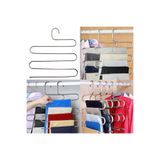 Ufak Tefek Şeyler 5 Katlı Metal Askılık Pantolon Askı Bluz Elbise Eşarp Başörtü Askısı