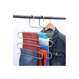 Ufak Tefek Şeyler 5 Katlı Metal Pantalon Eşarp Askısı Dolap Içi Düzenleyici Pantolon Askısı
