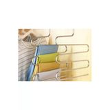 Ufak Tefek Şeyler 5 Katlı Metal Pantolon Bluz Elbise Eşarp Askısı