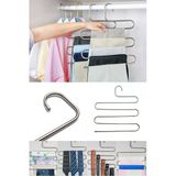 Ufak Tefek Şeyler 5 Katlı Metal Pantolon Eşarp Askısı - 4 Adet