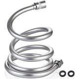 Ufak Tefek Şeyler Banyo Duş Hortumu (Spirali) Pvc Kopmaz 150 cm - Gri