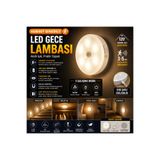 Ufak Tefek Şeyler Hareket Sensörlü USB Şarjlı LED Gece Lambası Merdiven Dolap Içi ve Koridor Işıklandırma Lamba
