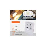 Ufak Tefek Şeyler Wt-364 Uzaktan Kumandalı Yapışkanlı Led Spot Lamba 3 Adet Lamba