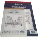 Ufen 2 Boy Sketchbook Eskiz Defteri 50'şer Yaprak - A5 148 x 210 mm + A4 210 x 297 mm