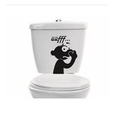 Üff koku Klozet Rezervuar Sticker Yapıştırma Komik