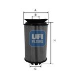 Ufı 25.092.00 Yağ Filtresi Iveco Fuso Euro 5 12- 504385104