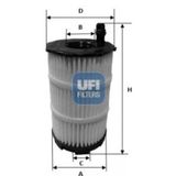 Ufı 25.143.00 Yağ Filtresi 079115561K