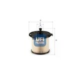 Ufı 26.074.00 Mazot Filtresi Oe Transit V347 2.2 Tdci 140Ps 07 - Tourneo Custom V362 2.2 Tdci 100Ps 125Ps 155Ps 14 - 164944