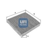 Ufı 54.158.00 Polen Filtresi Karbonlu Focus Iı 1.6tdcı 1.8 2.0 2004-201212 Volvo S40 C70 V50 C30 2004-2012 1354952