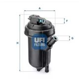 Ufı 55.125.00 Mazot Filtre Kutusu Komple Oe Albea Doblo 05- Punto Ducato Boxer Jumper Agila A 0008 Z13dt Agila B 0815 Z13dtj Meriva A 0310 Z13dtj Astra Classıc 9902 H Corsa C Corsa C 0111 0111 Z13dt Z