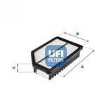 Ufi Accent Blue 1,4 Benzınlı - 1,6 Crdı 11 - Kıa Rıo 1,4 Benzınlı - 1,6 Crdı 11 - Hava Filtresi
