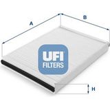 Ufi Almparca Polen Filtresi Dikdörtgen Astra G 98-04 - Astra H 04-14 -Zafira A 98-10 1.4-1.6-1.8-2.0T-16V - Renkli