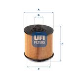 Ufi Filtre YAĞ FİLTRESİ VOLVO XC40 1.5T3 2018XC40 1.5T2 T4 T5 201932257013 32257123