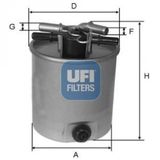 Ufi Nissan Qashqaı Yakıt Filtresi