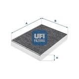 Ufi Zengemtx Polen Filtresi Karbonlu Volvo S90 16 V90 16 V60 18 XC60 17 XC90 15 31404470-DN099003 - Çok Renkli