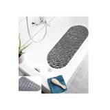 UFİX Vantuzlu Silikon Taş Desen Banyo Paspası Duş Kaydırmazı 34x68 Vantuzlu Banyo Paspası