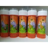 Üflemeli Baloncuklu Köpük Yapma Bubbles 5li Set - Çok Renkli