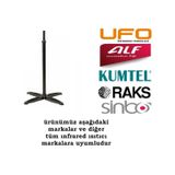 Ufo Alf Kumtel Uyumlu Metal Siyah Lüx İnfirared Isıtıcı Ayak