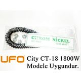 Ufo City Ct/18 1800w Uyumlu 1800w İnfrared Soba Isıtıcı Rezistans Teli Yatay