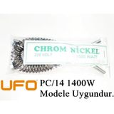 Ufo Ps-14 1400w Uyumlu 1500w İnfrared Soba Isıtıcı Rezistans Teli Yatay