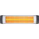 Ufo Star 2400 W Duvar Tipi Isıtıcı Termostatlı S24 - Siyah
