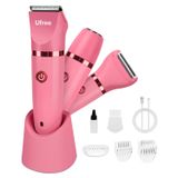 Ufree Kadınlar için Bikini Düzeltici Elektrikli Tıraş Makinesi, Şarj Edilebilir Kasık Saç Düzeltici Elektrikli Tıraş Makinesi, Bacaklar, Vücut Saçları için, Bikini Tıraş Makinesi, IPX7 Su Geçirmez