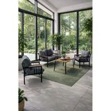 Ufuk Home Milas 211 Masalı Açık Gri Fermuarlı Bahçe Balkon Takımı, Cafe, Salon - Metal Kanepe Koltuk Takımı