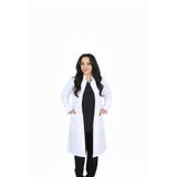 ufukscrubs D/130 HAKİM YAKA UZUN BOY UZUN KOL ÖNLÜK DOKTOR HEMŞİRE ÖĞRETMEN ÖĞRENCİ İŞ ELBİSELERİ