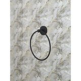 UG Home Siyah Halka Havluluk Havlu Askısı
