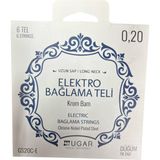 Ugar Elektro Bağlama Saz Teli 020 Uzun Sap