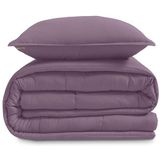 UGG 32557 Devon Twin-Twin XL 2 Parça Yorgan Seti Ultra Yumuşak Lüks Yatak Yorgan ve İki Yastık Shames Rahat Rahat Tersinir Makinede Yıkanabilir Otel Tarzı Yatak Seti, İkiz, Gölge