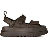 Ugg %83 Sentetik, %17 Tekstil Kahve Kadın Sandalet W Goldenglow Embossed