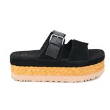 UGG Aubrey Platform 1167451-BLK Siyah Kadın Terlik