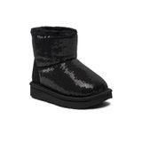 UGG Classic Mini Mirror Ball Çocuk Botu - Siyah