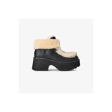 UGG Esmee Leather Lace Up Kadın Siyah Bot