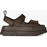 Ugg Goldenglow Embossed Kadın Gri Sandalet.dnss
