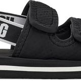 UGG K LENNON SLINGBACK Kız Çocuk Sandalet, Black (Siyah), 31