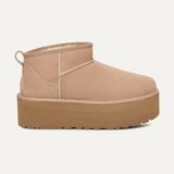 UGG Kadın Bot 1135092 Ugg W Classıc Ultra Mını Platform Sand - Açık Kahverengi