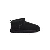 UGG Kadın Deri Logolu Düz Tabanlı Günlük Kullanım Siyah Bot & Bootie
