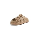 UGG Kadın Goldenglow Kaydıraklı Sandalet, Koyu Kum, 10