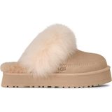 UGG Kadın Platform Taban Yumuşak Astarlı Süet Deri Üst Yüzeyli Bej Bot & Bootie 1173930-SANDCASTLE