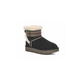 UGG Kadın Platform Tabanlı Kürk Detaylı Rahat Siyah Bot & Bootie -SİYAH 1158281