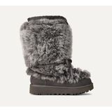 UGG Kadın Süet Üst Koyun Derisi Çorap Astarı Antrasit Bot & Bootie 1175690-CHARCOAL