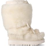 UGG Kadın Uzun Boy Kürklü İp Bağlamalı Düz Taban Beyaz Bot & Bootie 1171570-WHITE