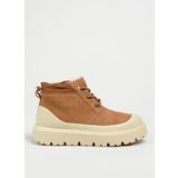 Ugg Süet + Tekstil Taba - Beyaz Erkek Bot 1143991 M CLASSIC ULTRA MINI