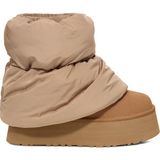 Ugg Taba Kadın Bot 1158275 Platform Topuklu Şık Görünüm ve Konforlu Tasarım