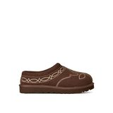 UGG Tasman Western 1182251-BCDR Burnt Cedar Koyu Kahverengi Süet Kadın Terlik