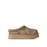 UGG Tazz Botanic 1180373-LBNZ Light Bronze Açık Kahverengi Süet Kadın Terlik