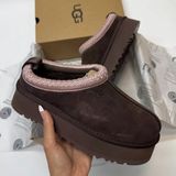 Ugg Tazz Platform Acı Kahve Terlik